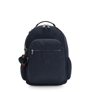 Kipling Seoul Large 15" Laptop Rugzak Blauw | NL 1365AH